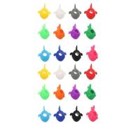 Marcadores de copas de vino 24 adornos for copas de vino, decoraciones for fiestas, identificadores de copas, hebilla Guppy, reconocedor de copas de vino, marca de copa de vino, colores surtidos