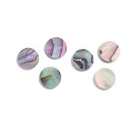 Marcadores de diapasón con incrustaciones de punto de marca de abulón para accesorio de instrumento de guitarra(20 piezas)