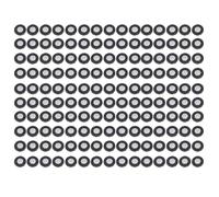 Marcadores de escaneo 3D Puntos de Referencia Reflectantes magnéticos Magnéticos Puntos de Seguimiento para escaneo 3D Ingeniería inversa Captura de Movimiento Pet Película 3 mm