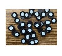 Marcadores de escaneo de puntos de seguimiento par Escáner láser 3D portátil con marcador de bola altamente reflectante, esfera magnética de 6 mm de diámetro interior y 10 mm de diámetro exterior, 11