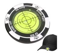 Marcadores de Golf para Putting Green,Marcador de Bolas Green Reader | Lector verde de golf de aleación de zinc con escala transparente sensible | Marcadores de golf multifuncionales de bolsillo de le