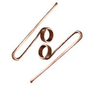 Marcadores de libros de metal - Marcapáginas de metal para mujeres | Marcapáginas de contable | 2 piezas vintage | Oficina decorativa de y educación y material escolar para arte, perlas