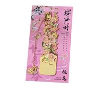 Marcadores De Libros Estéticos Marcapáginas Huecos Página De Flores Lectura Retro Para Estudiantes Lectura Hueca Libro De Metal Página Retro