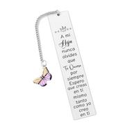 Marcadores De Libros Hija Regalos De Cumpleaños Inspiradores Marcapáginas Fomentar El Regalo De Graduación Recuerdos De Navidad Personalizados a La Universidad Regalo De Despedida Endereza Tu Corona