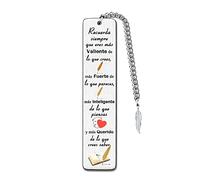 Marcadores De Libros Inspiradores Mujeres Hombres Adolescentes Graduación Amigos Marcapáginas Cumpleaños Regalos De Regreso a La Escuela Nietos Recuerdos De Jubilación Navidad Alentadores Para Niños