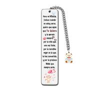 Marcadores De Libros Para Nieta Regalo De Graduación Personalizado Marcapáginas De Inspirador Ir a La Universidad Cumpleaños Recuerdo Navidad Único Encantador Marcador Acero Inoxidable Fomentar Citas