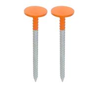 Marcadores De Límites Juego De 2 Piezas Resistente A La Intemperie 30 Cm | Postes De Línea De Alta Visibilidad Para Construcción para Senderos Entradas de Vehículos Adoquines Césped