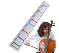 Marcadores de posición de dedos para violonchelo - Pegatinas para diapasón, marcas de cintura, etiqueta adhesiva duradera para guías de cello