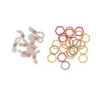 Marcadores de puntada de aguja de tejer para hornear hojas de hierro hechas a mano hechas a mano accesorios de costura de crochet uso del hogar (Maleficio)