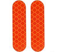 Marcadores de seguridad reflectantes para superficies delanteras traseras y laterales compatibles con kukirin S1Max y plataformas similares