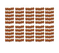 Marcadores de tamaño para perchas, medidores de ropa, donas, bagels, cubos naranjas, 300 unidades
