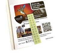 Marcadores de trastes adhesivos con incrustaciones para guitarras y bajos, puntos pequeños de 1/8 pulgadas, metálicos