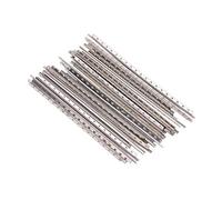Marcadores de trastes de guitarra de alambre de metal y latón, 2 mm, 19 unidades