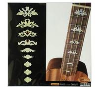 Marcadores de trastes de pegatinas para ukeleles - Deluxe