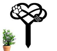 Marcadores de tumba para mascotas, marcadores de tumba para perros, piedras acrílicas para perros y gatos, adornos de césped que recuerdan a la lápida de animales, decoración de jardín para la pérdida