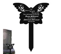 Marcadores de tumbas para mascotas gatos, lápidas de animales para perros, Cabeza de perro de estaca de acrílico Gadie, Decoración de jardín de recuerdo, de césped del cementerio, Se référer