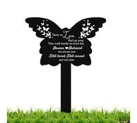 Marcadores de tumbas para mascotas, marcador de perro grave, Memorial Dog Stone Stone Acrílico Signo Grave Player, Signo del cementerio de decoración del jardín, de césped, muelle, Se référer