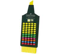Marcadores Fluorescentes FABER-CASTELL Textliner 48, Expositor x60