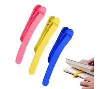 Marcadores Inteligentes, Marcadores para Páginas de Libros | Marcadores de Lectura de Silicona, 3 Piezas | Marcadores para el Hogar, Marcadores para Profesores, Estudiantes y Amantes de los Libros