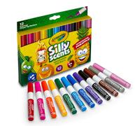 Marcadores lavables Crayola Silly Scents, 12 unidades, regalo para ni os
