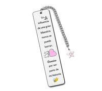 Marcadores Libro Maestros Día Del Maestra Apreciar Regalos Mujer Marcador Recuerdo Cumpleaños Jubilación Apreciar Navidad Acción Mujeres Etiqueta Cinco Estrellas Gracias Por Ser Parte De Mi Historia