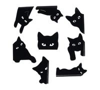 Marcadores Magnéticos Con Clip - 8 Unidades Accesorios de Lectura Antideslizantes - Marcapáginas de Animales para Amantes de la Lectura - para Aula Biblioteca Página Libro de Texto Documento Diario Mu