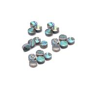Marcadores para diapasón de guitarra, marcadores de diapasón, puntos de incrustación, color blanco, nácar, concha, puntos para incrustaciones de trastes