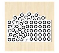 Marcadores para impresión 3D, Escaneo 3D Puntos de marcado 8 mm 16 mm y 10 mm 20 mm Puntos de calibre Etiqueta de identificación Posicionamiento de objetivos(10mm*20mm)