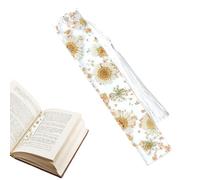 Marcadores para mujer,Marcador de flores prensadas, marcador de resina epoxi margarita transparente | Marcador floral para amantes de los libros, mujeres, hombres, mejores amigos.
