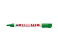 Marcadores permanentes Edding 400 Verde Plástico 1 mm 10 piezas