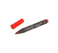 Marcadores permanentes Pica 520/40 de 1-4 mm redondo Rojo