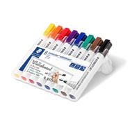 Marcadores permanentes Staedtler Lumocolor 351 WP8 8 colores surtidos
