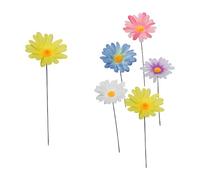 Marcadores reutilizables resistentes al desgarro hechos de fieltro transpirable y alambre de hierro flexible para identificación al aire libre, decoración natural de jardín