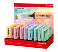 Marcadores STABILO Boss Original Pastel 45 piezas Multicolor Punta de Cincel