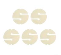 Marcadores técnicos de buceo, 5 piezas de cuerda de línea triangular para bajo el agua para exploración de cuevas (círculo luminoso)