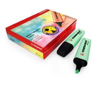 Marcadores Textuales STABILO BOSS Original Pastel Pack De 10 Menta