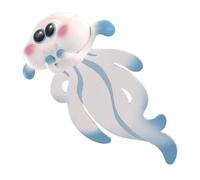 Marcapáginas 3D para niños: decoración creativa con clip para escritorio, medusas y mantarrayas para | Para estudios, aulas, amantes de los libros, lectores, adultos, profesores, cumpleaños y