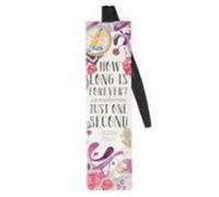 Legami - Marcador de páginas con elástico para guardar el libro cerrado, papel certificado plastificado, 4,7 x 17,5 cm, diseño de Alicia en Wonderland