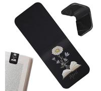 Marcapáginas Bonitos | Clip de Página Retro de Piel PU,Marcador Magnético Floral,para Lectura, Niños, Mujeres, Profesor, Niñas, Chicos, Adolescentes, Enamorados, Escuela,