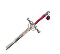 Marcapáginas con diseño de espadas antiguas, estilo chino, tocado de espada antigua, gota de agua, palitos para el pelo, joyería para el pelo (04)