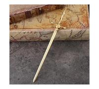 Marcapáginas con diseño de espadas antiguas, estilo chino, tocado de espada antigua, gota de agua, palitos para el pelo, joyería para el pelo (06)