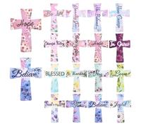 Marcapáginas con imán, 16 unidades, antideslizantes y fáciles de bolsillo - Estudio bíblico Cruz Marcapáginas con imán, para cuaderno, diario, planificador, lector, profesor, estudiante, amante de los