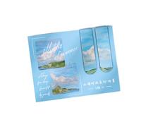 Marcapáginas con patrón literario, marcadores de página, chinoiserie para profesores, estudiantes, marcadores de patrones literarios para la escuela