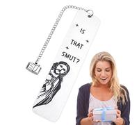 Marcapáginas cristiano de acero inoxidable con diseño de Jesús para biblias, diarios, novelas, etc. Accesorio práctico y divertido para libros, ideal como regalo para lectores