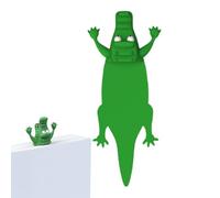 Marcapáginas de animales novedosos: diseño de tiburón, accesorios de papelería creativos, herramienta de lectura humorística | Escuela Hogar Aula Biblioteca Oficina de cumpleaños Favo