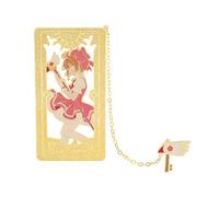 Marcapáginas de anime Card-Captor Sakura de dibujos animados para mujeres y niñas, regalo de cumpleaños (estilo-2)