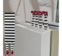 Marcapáginas de bruja, marcapáginas de bruja suave de goma 3D, pantuflas divertidas, marcador de página de mago de pegamento suave, marcador de página, decoración de página, multifuncional, divertida