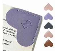 Marcapáginas de cuero personalizados, marcapáginas de corazón, únicos y bonitos marcadores de letras hechos a mano, accesorios para leer mujeres, profesores, estudiantes, amantes de los libros