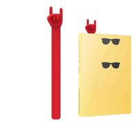 Marcapáginas de dedo | Accesorio de lectura de marcapáginas, soporte multifuncional de silicona para páginas de libros, hermoso marcador de página divertido para regalos de lectura escolar