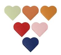Marcapáginas De Esquina - 6 Piezas Corazón Suave Y Portátil Lindo,Marcapáginas De Esquina | Para Oficina Casa Escuela Biblioteca Viajes De Negocios Amantes De Los Libros Estudiantes